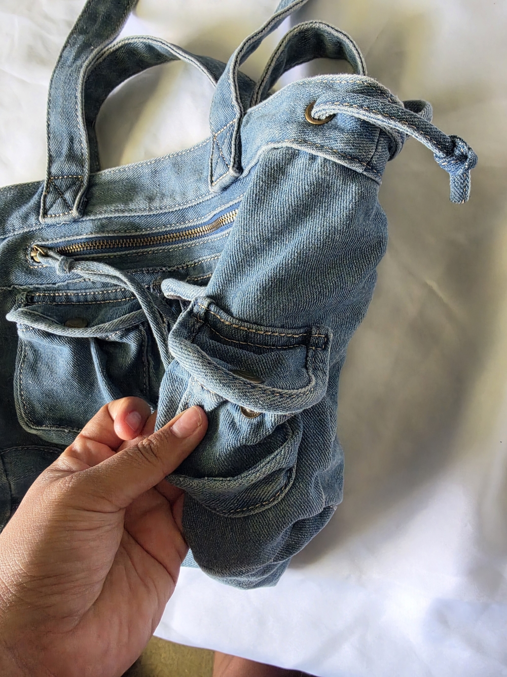 Urban Outfitters BDG Denim Shoulder Bag - Picture 6 of 11